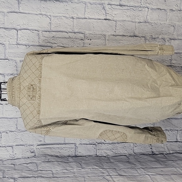 REDHEAD Khaki Outdoor Men's Heavyweight Button-Down‎ Shirt Medium - Picture 8 of 11